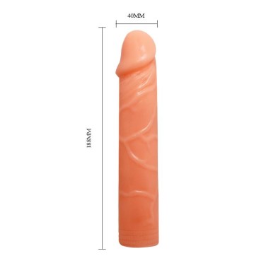 Dildo elastyczne giętkie realistyczny wygląd 19 cm